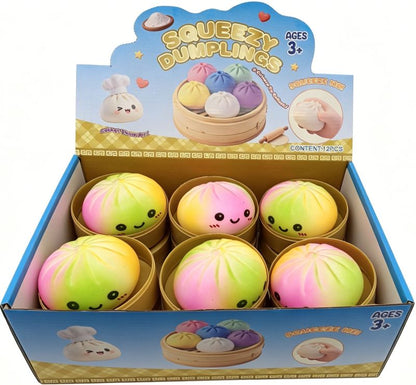 Mystery Squishy Dumpling Fidget - Multicolor