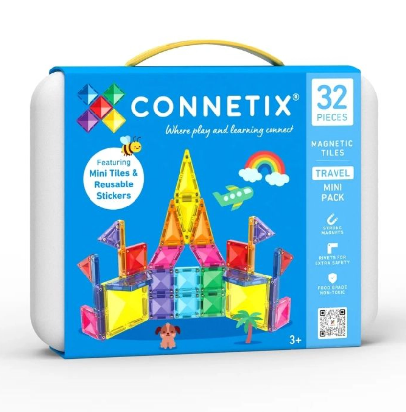 Connetix Travel Mini Pack - Magnetische tegels voor onderweg