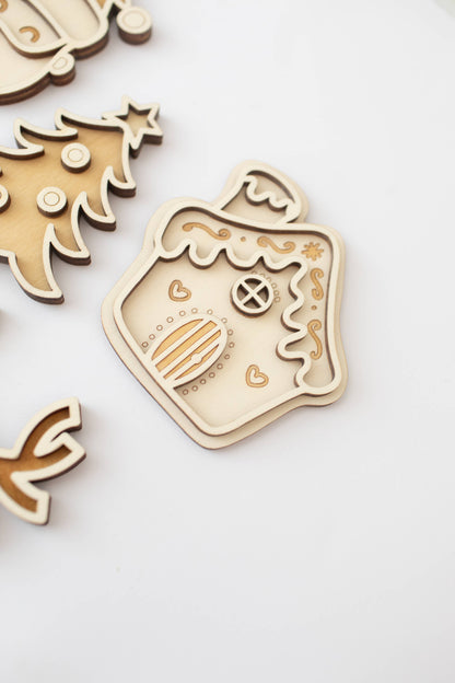 Vulvormen- Kerstmis (per stuk)