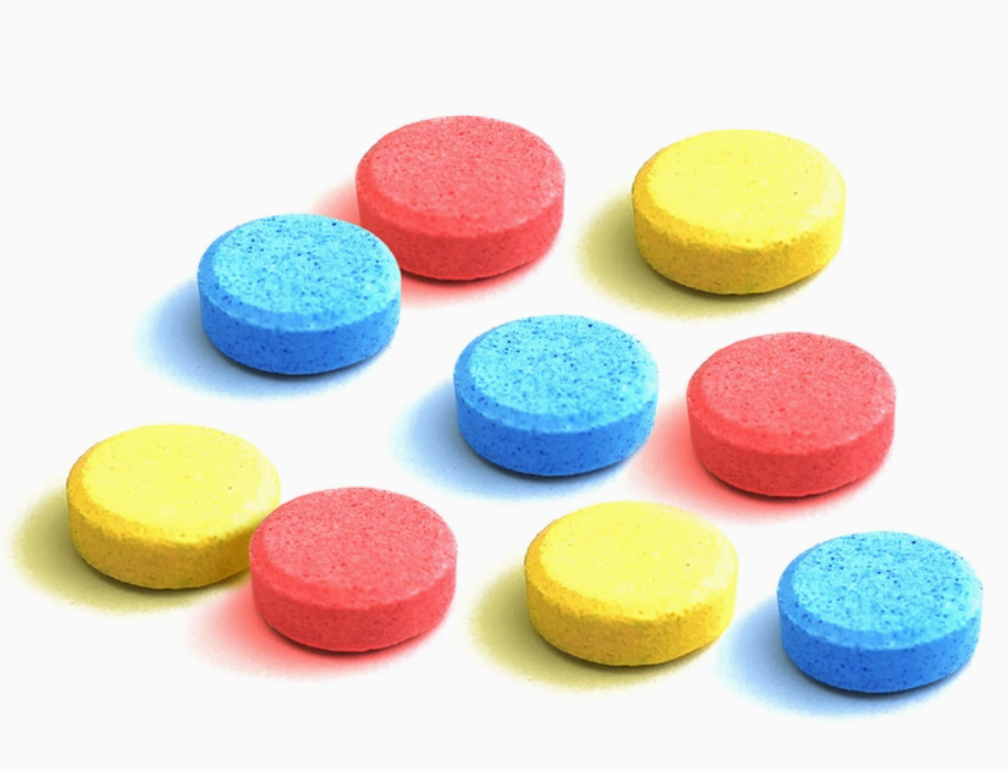Baff Water Colours 9 kleurtabletten
