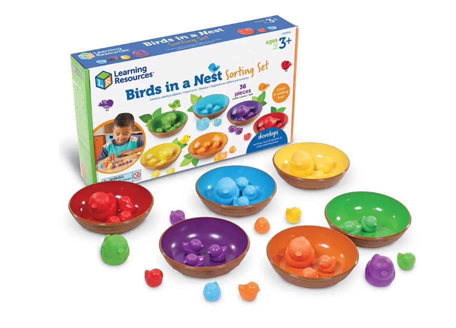 Vogelnestjes sorteerset