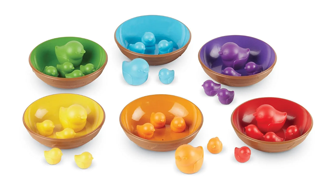 Vogelnestjes sorteerset