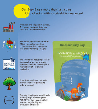 Autumn Busy Bag – Sensorische speelset met natuurlijke speelklei