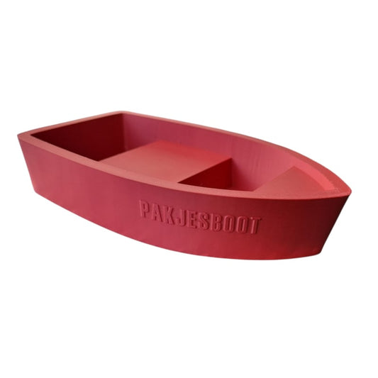 Rode pakjesboot Sinterklaas