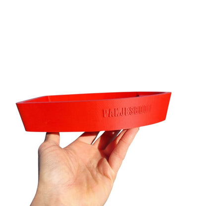 Rode pakjesboot Sinterklaas