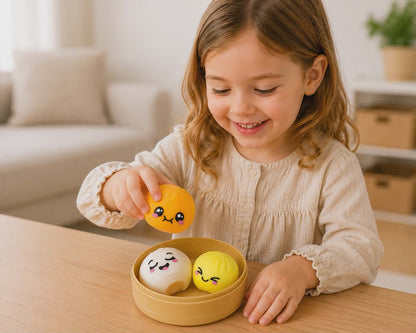 Kinderen zijn dol op fidget toys zoals mini dumplings