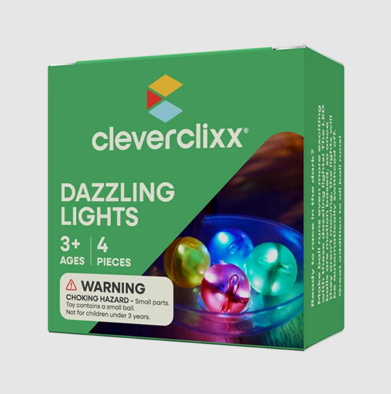 Cleverclixx Dazzling Lights - Lichtgevende Ball Run Ballen