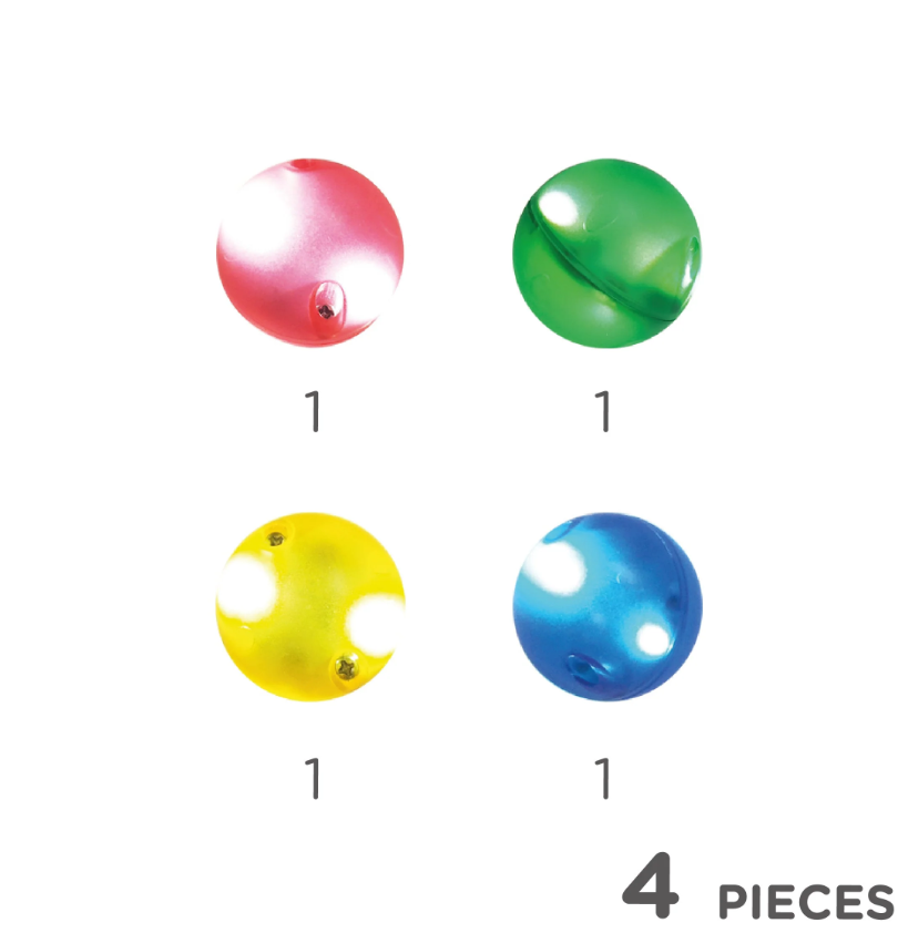 Cleverclixx Dazzling Lights - Lichtgevende Ball Run Ballen