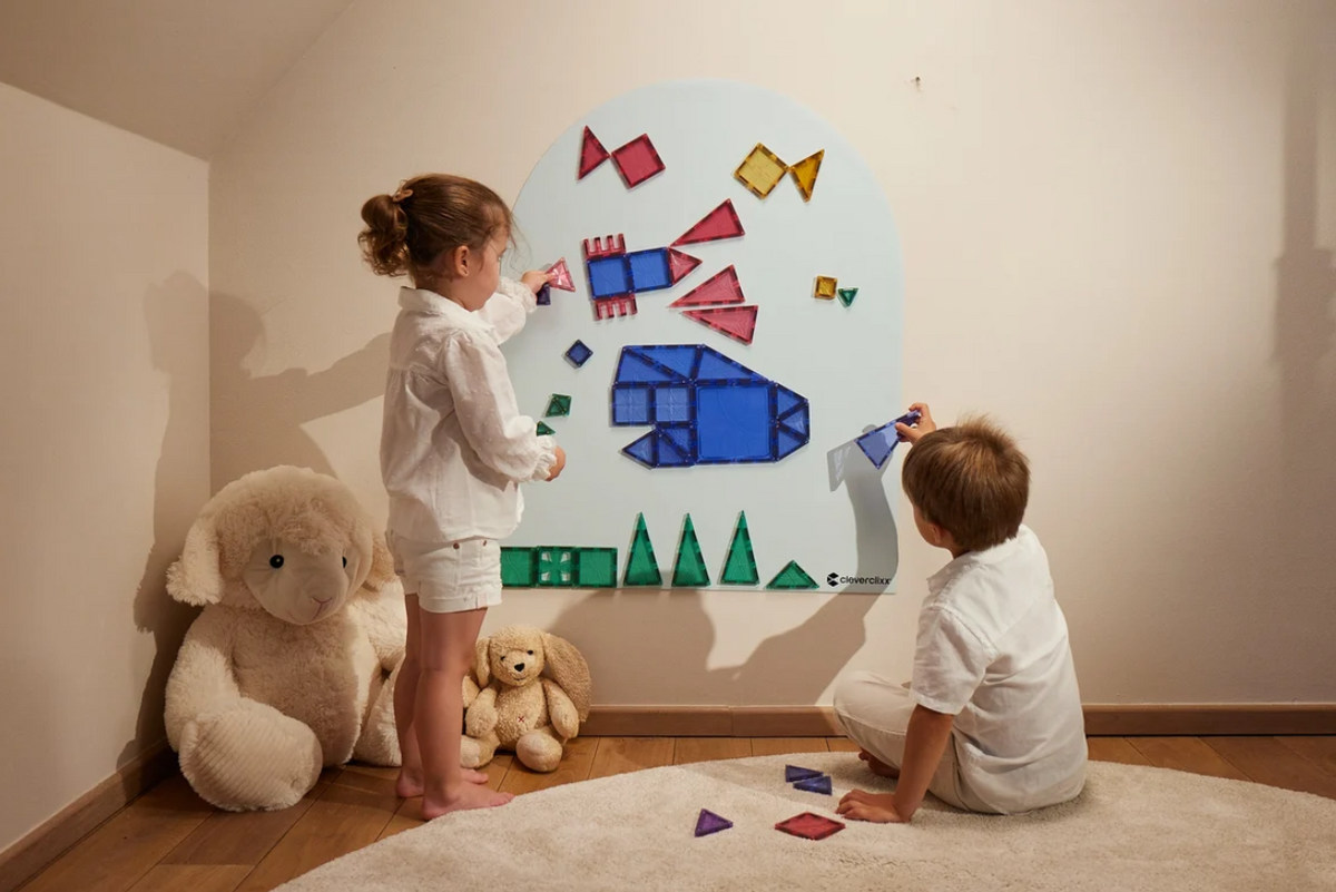Cleverclixx Magnetische Muursticker - Clever Blue