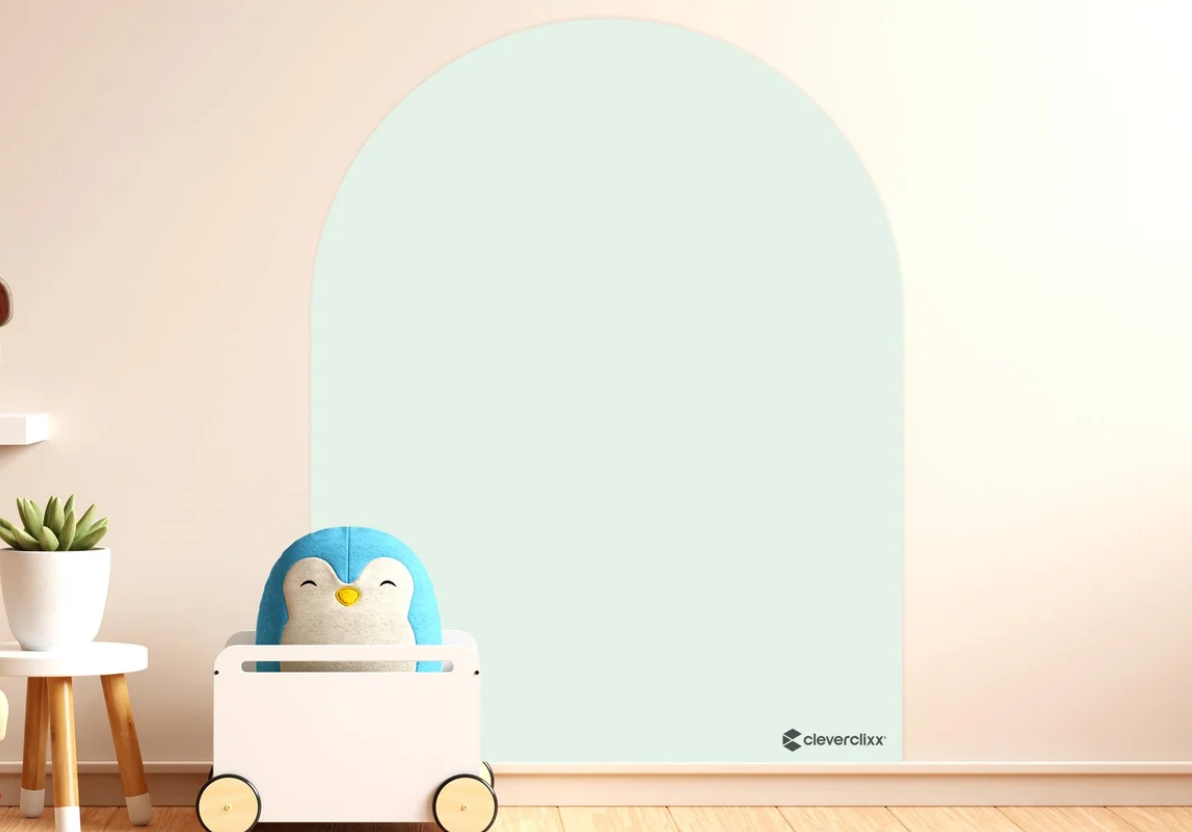 Cleverclixx Magnetische Muursticker - Clever Blue