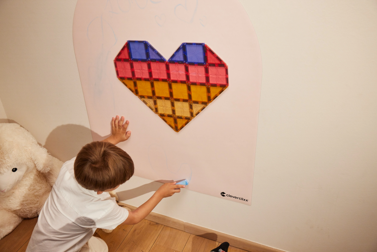 Cleverclixx Magnetische Muursticker - Dream Pink