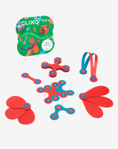 Clixo magnetisch bouwspeelgoed 18-delige Itsy set