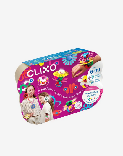 Clixo magnetisch bouwspeelgoed 28-delige Jewelry set
