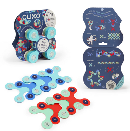 Clixo magnetisch bouwspeelgoed 9-delige set