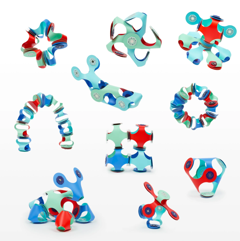 Clixo magnetisch bouwspeelgoed 9-delige set