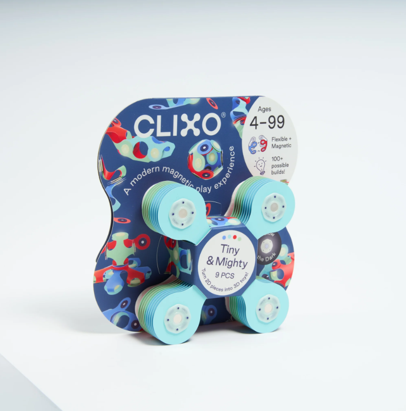Clixo magnetisch bouwspeelgoed 9-delige set