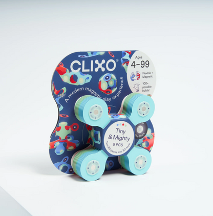Clixo magnetisch bouwspeelgoed 9-delige set