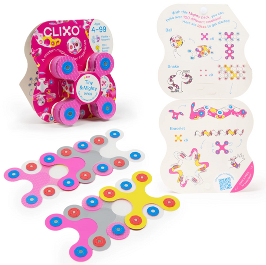 Clixo magnetisch bouwspeelgoed 9-delige set