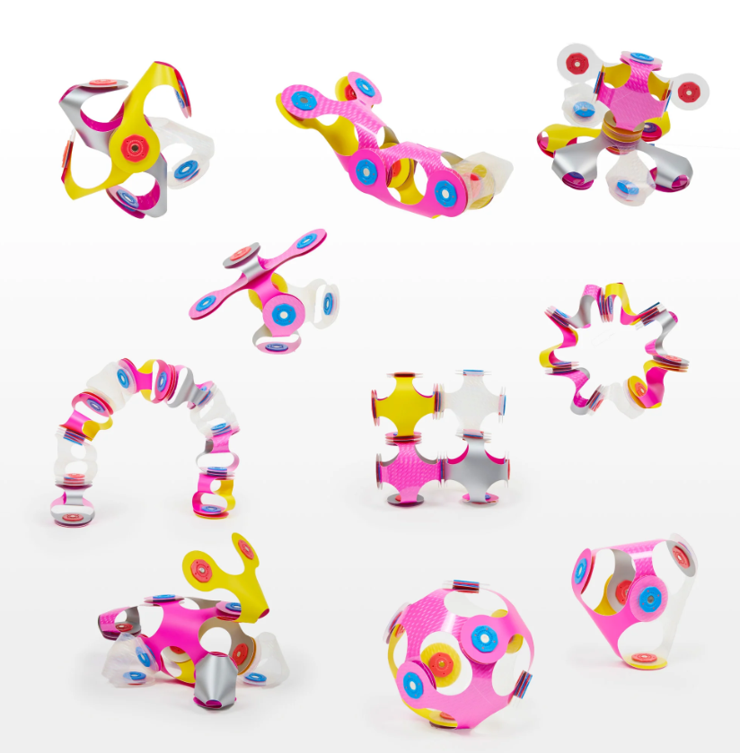 Clixo magnetisch bouwspeelgoed 9-delige set