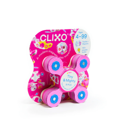 Clixo magnetisch bouwspeelgoed 9-delige set