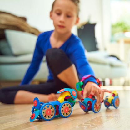 Clixo magnetisch bouwspeelgoed 72-delige Wheel Creator set