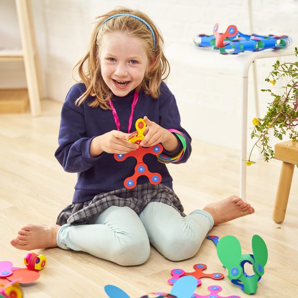 Clixo magnetisch bouwspeelgoed 18-delige set