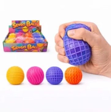 Squishy Color Changing Ball - kleurveranderende sensorische stressbal
