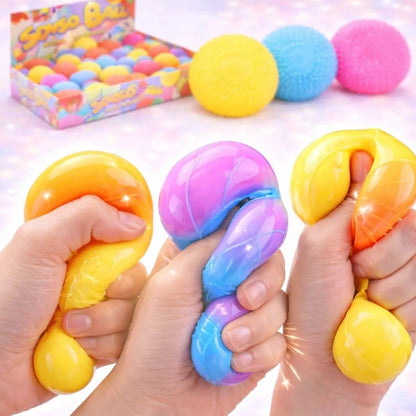 Squishy Color Changing Ball - kleurveranderende sensorische stressbal