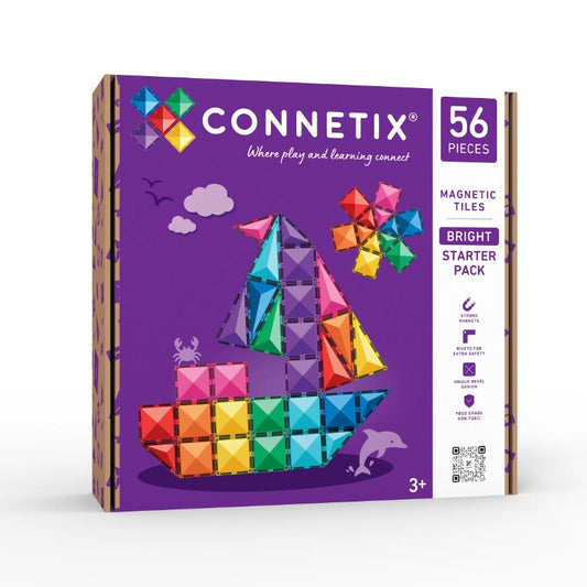 Connetix Bright Starter Pack 56-delig