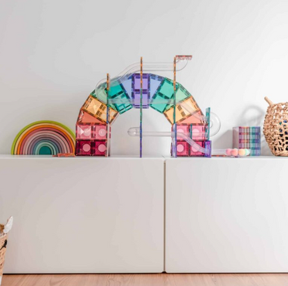 Connetix Pastel Ball Run 106-delig