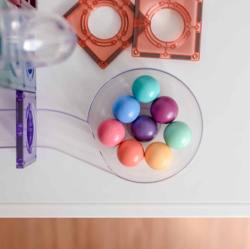 Connetix Pastel Ball Run 106-delig