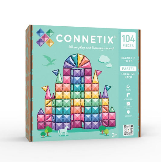 Connetix Pastel Creative Pack 104-delig