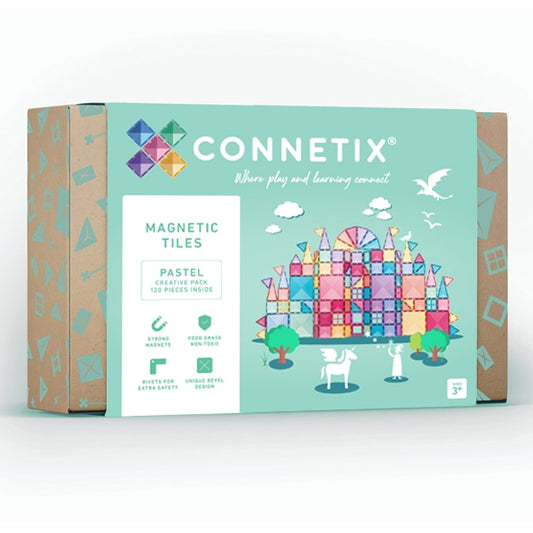 Connetix Pastel Creative Pack 120-delig
