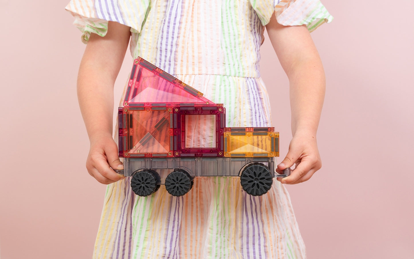 Connetix Pastel Transport Pack 50-delig