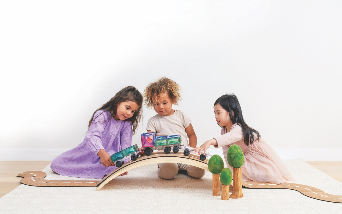 Connetix Pastel Transport Pack 50-delig