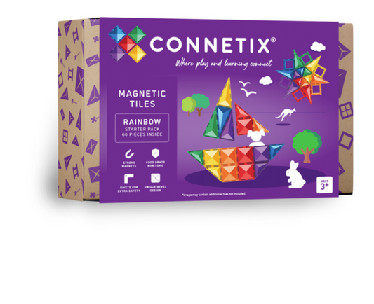 Connetix Rainbow Starter Pack 60-delig