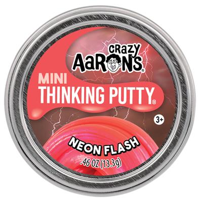 Crazy Aaron's Mini Kneedklei - Neon Flash