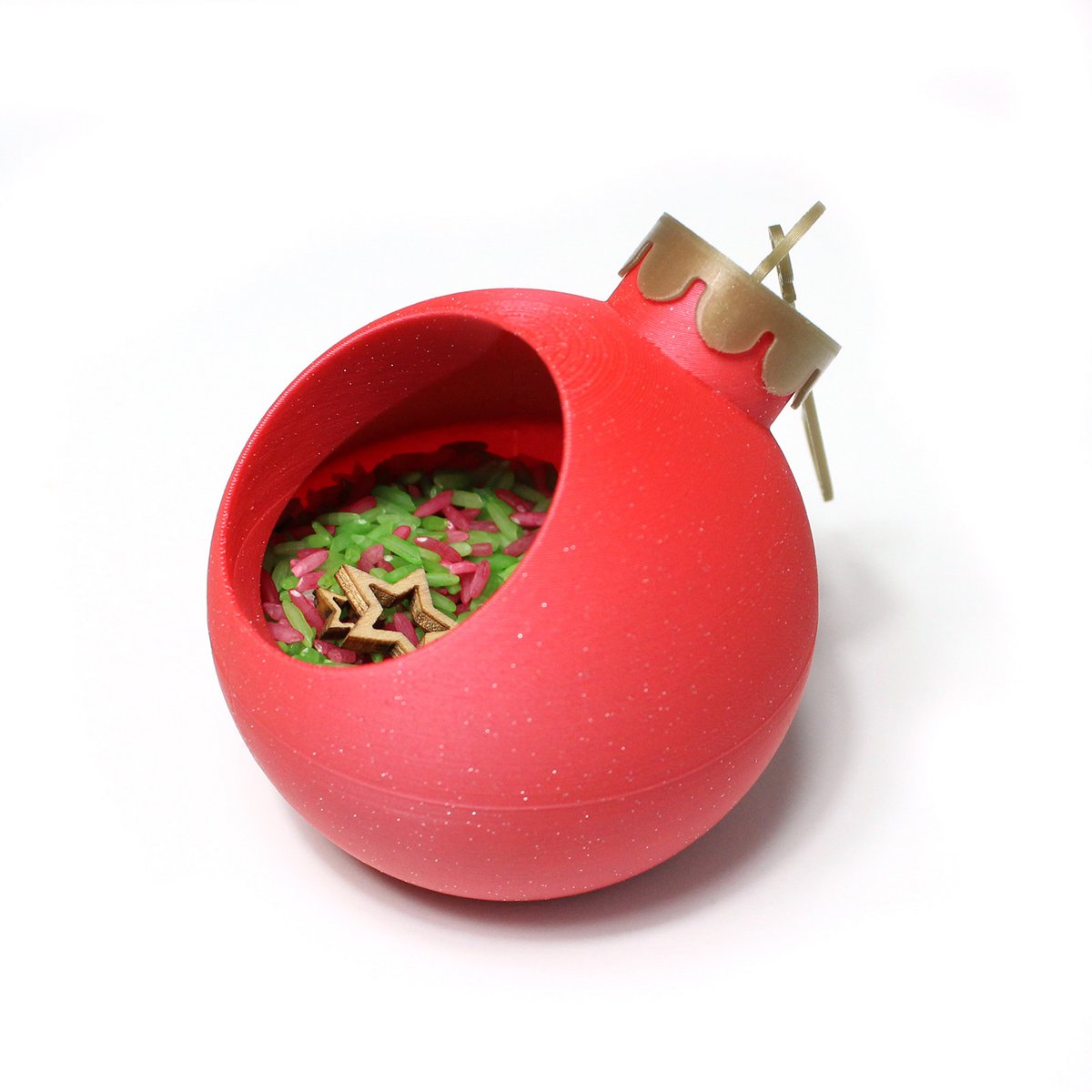 Vulpotje kerstbal