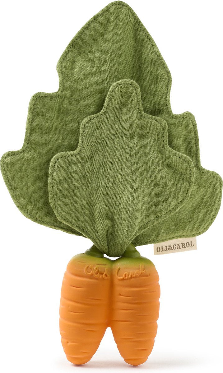 Bijtspeeltje en doudou - Cathy The Carrot