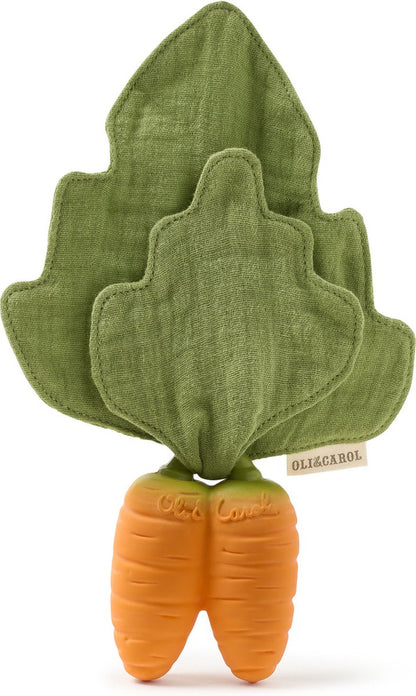 Bijtspeeltje en doudou - Cathy The Carrot