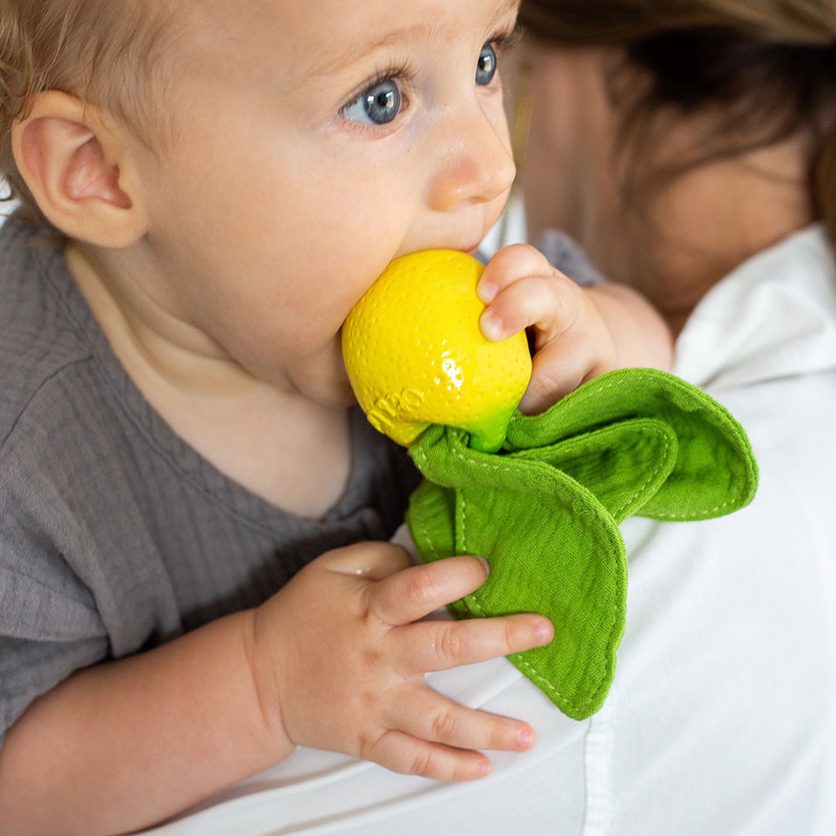 Bijtspeeltje en doudou - Lemon