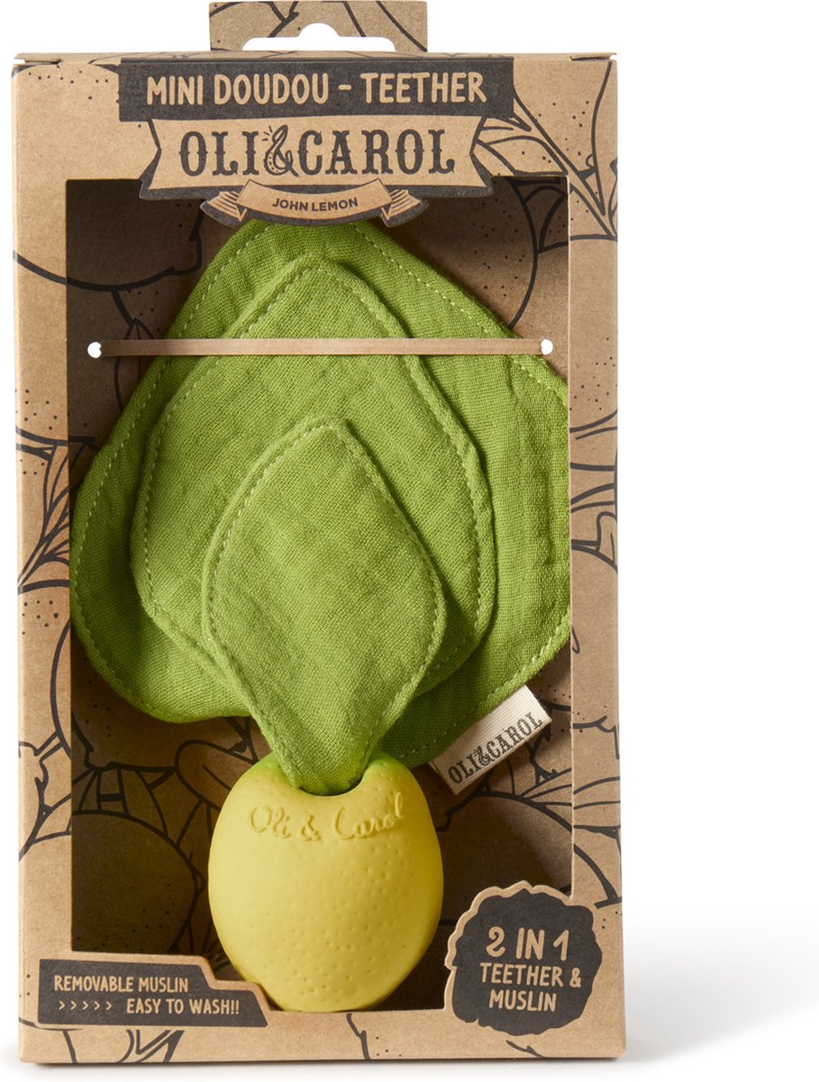 Bijtspeeltje en doudou - Lemon
