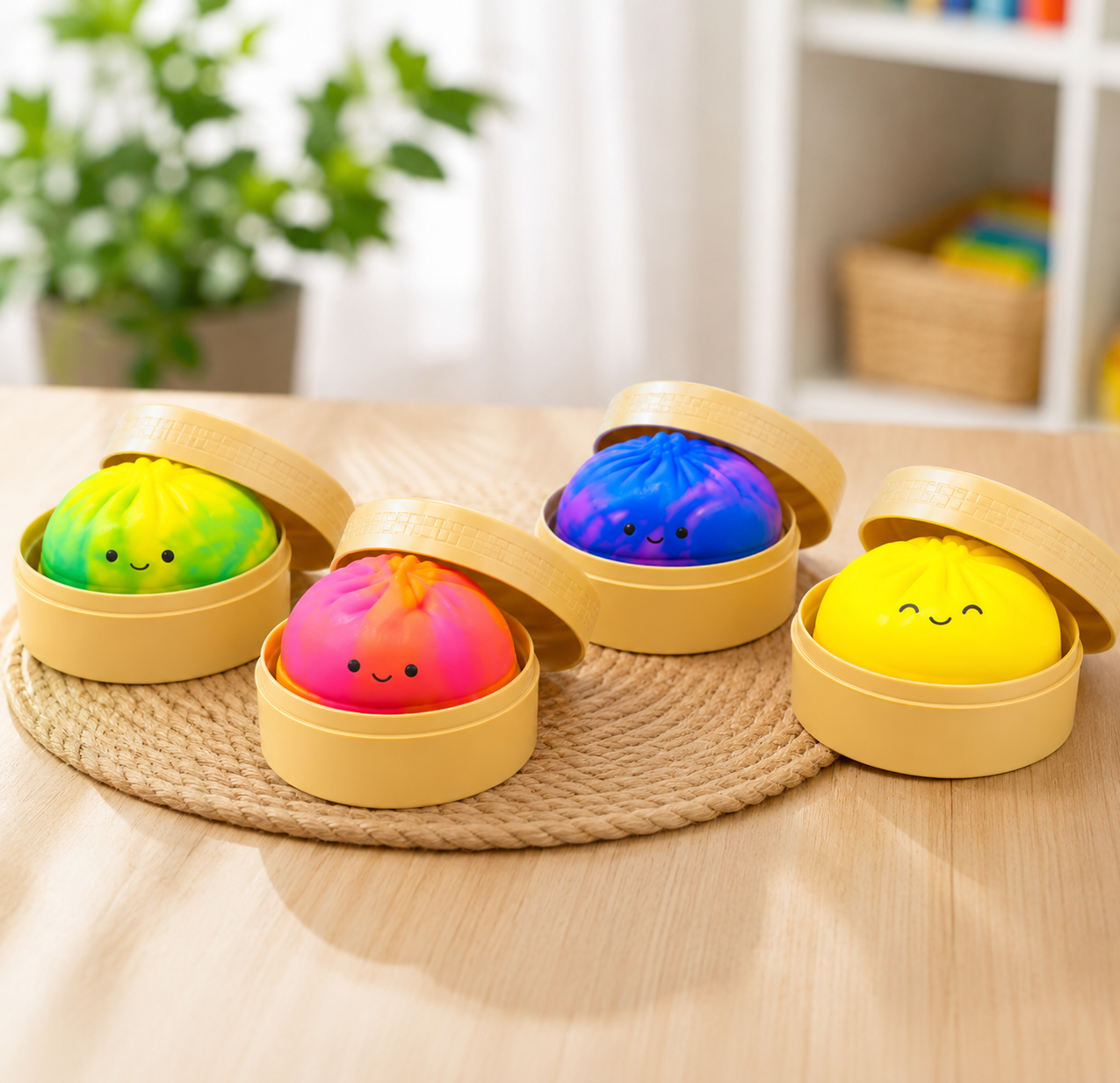 Mystery Squishy Dumpling Fidget - Tie Dye