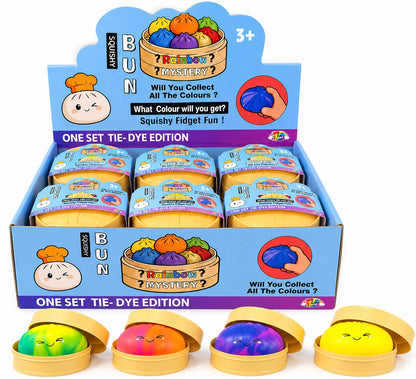 Mystery Squishy Dumpling Fidget - Tie Dye