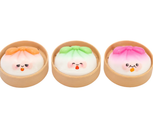 Mystery Squishy Dumpling Fidget - PU Foam Slow Rising (8,5 cm)