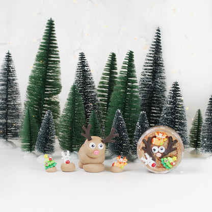 Natuurlijk speeldeeg Make Your Own Reindeer Surprise Pot