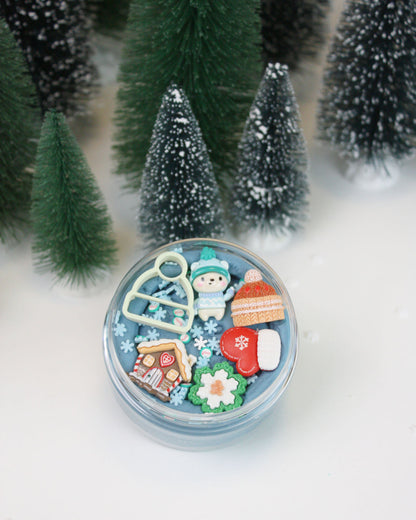 Natuurlijk speeldeeg Winter Fun Surprise Pot