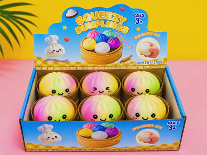Mystery Squishy Dumpling Fidget - Multicolor