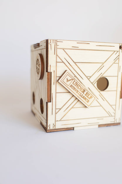 Elf on the Shelf aankomstdoos van hout