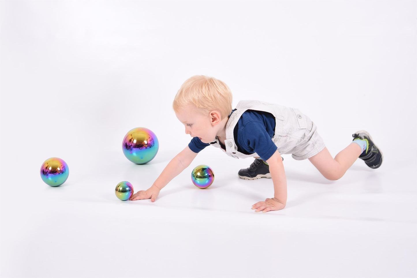 TickiT sensorische reflecterende gekleurde ballen